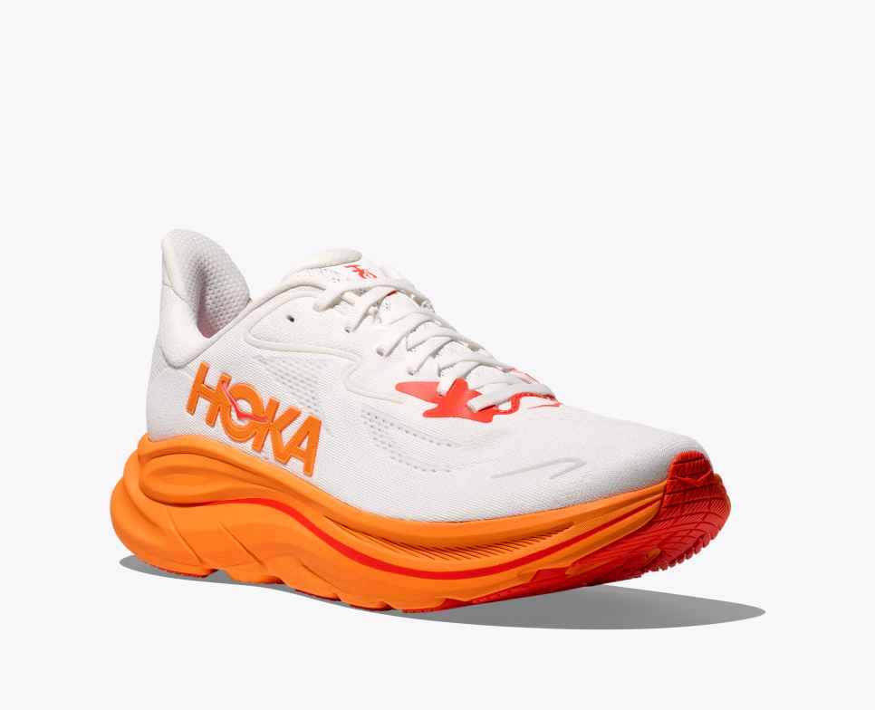 HOKA Clifton 10 Frost / Sinaasappelschil