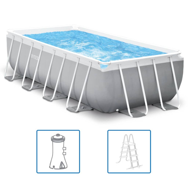 Basen ogrodowy 400 x 200 x 100 cm PVC INTEX