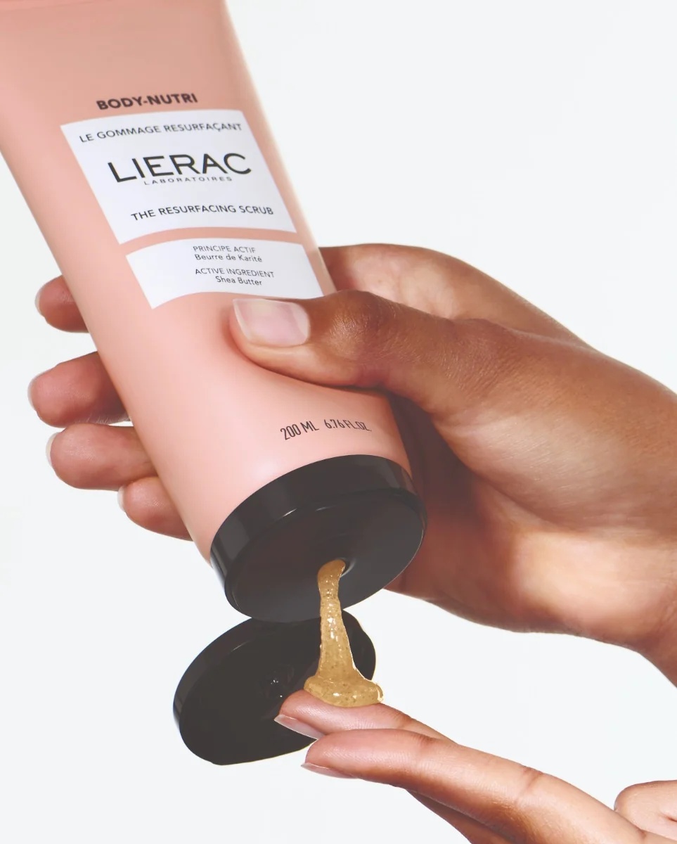 LIERAC Lierac Body Nutri Gommage bodycrème 200 ml, exfoliërend en regenererend