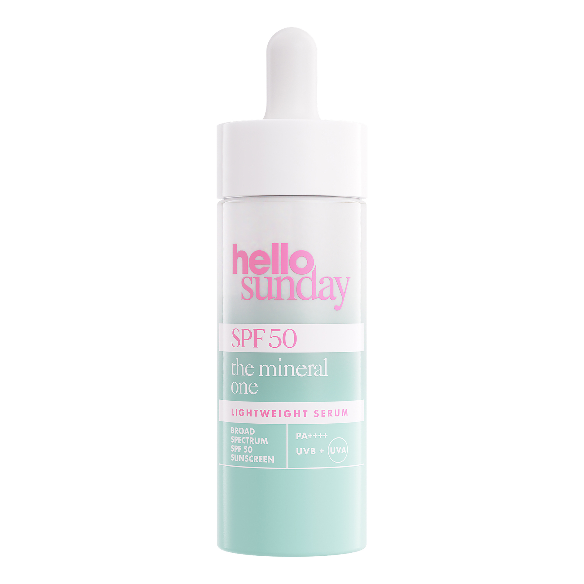 The Mineral One - Könnyű szérum SPF50 PA ++++ 30 ml - Hello Sunday