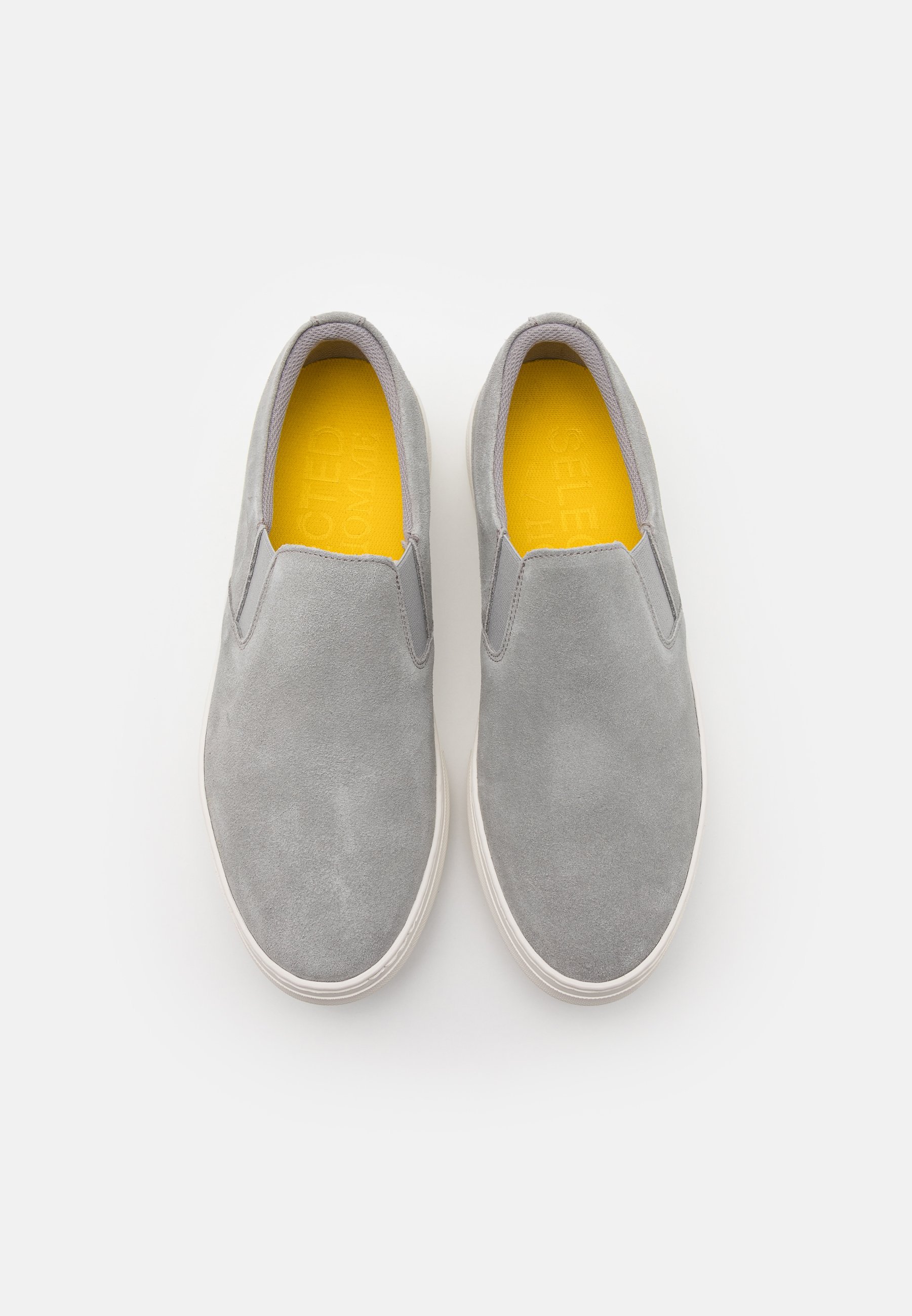 Selected Homme SLHDAVID CHUNKY - Slip-ons - grijs