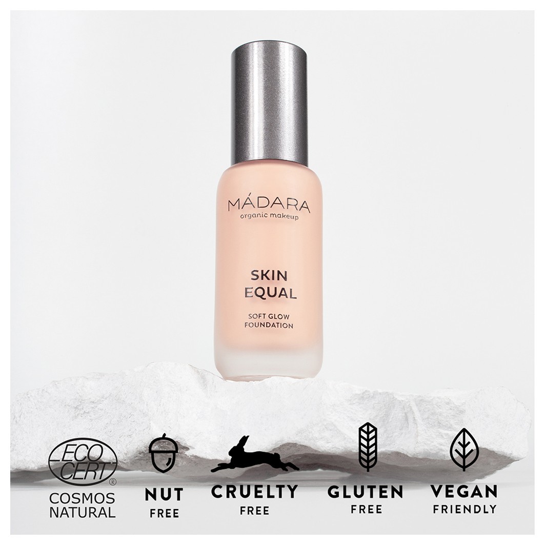 MÁDARA Primer Make-up SKIN EQUAL FOUNDATION, št. 60 OLIVE - 30 ml