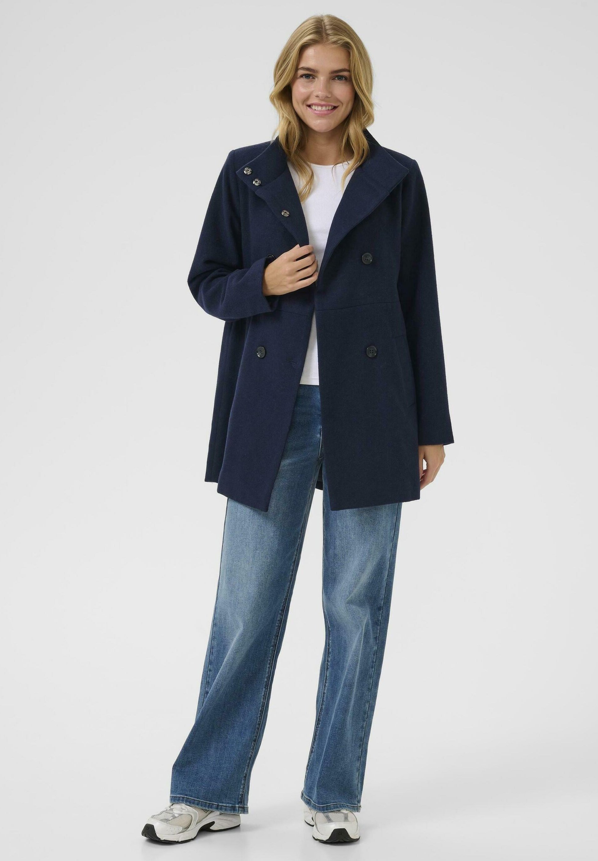 Kaffe FANNY - Klassieke jas - middernacht marineblauw cc