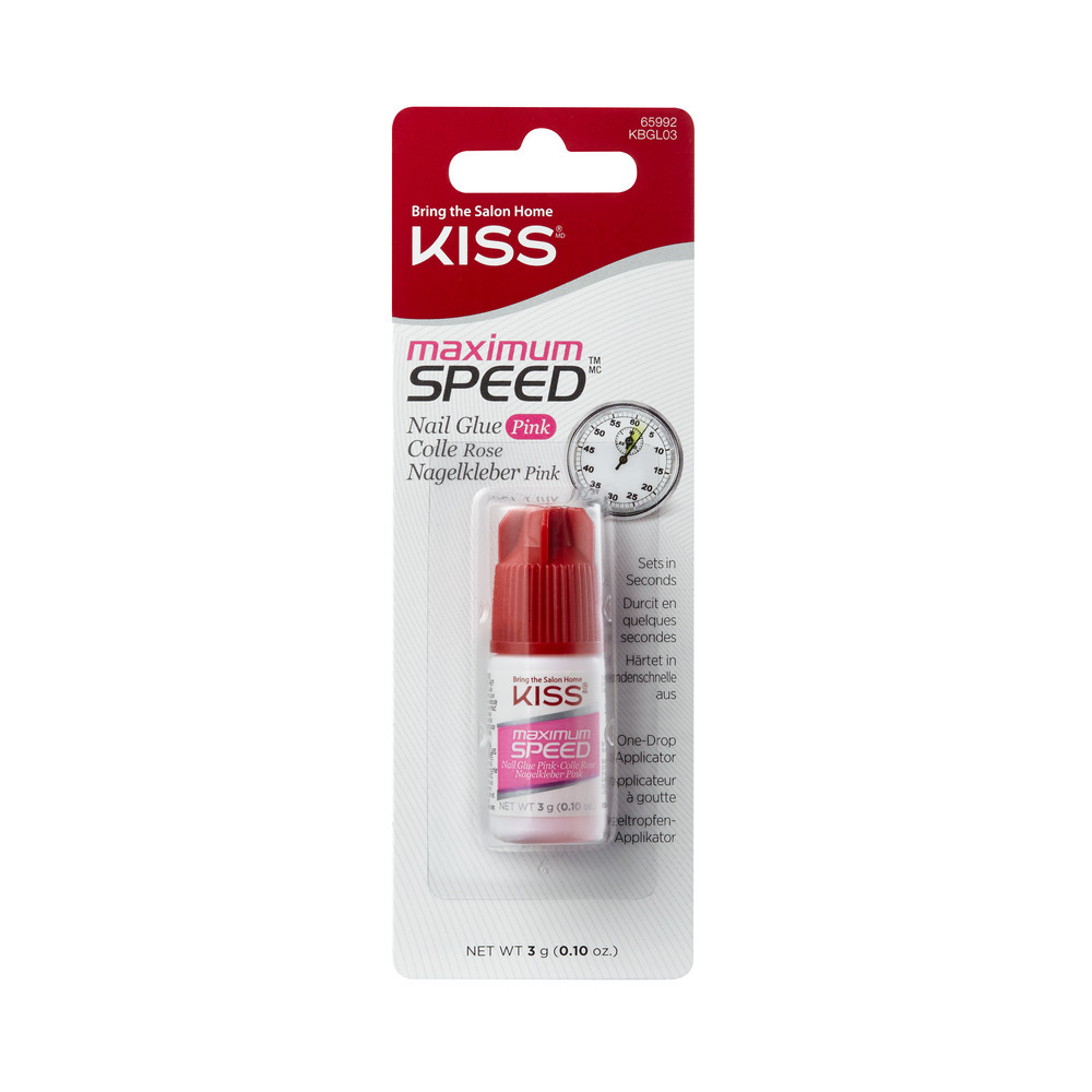 Maximum Speed Rózsaszín Körömragasztó - Kiss