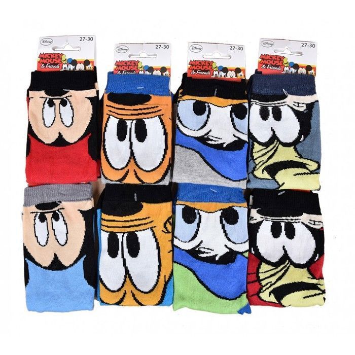 Gelicenseerde jongenssokken - Verrassingspakket van 12 paar - Mickey Mouse