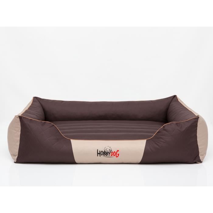 L PREMIUM dog bed – brown-beige