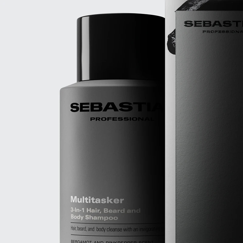 Sebastian Professional SEB MAN Daudzfunkcionālais šampūns matiem, bārdai un ķermenim