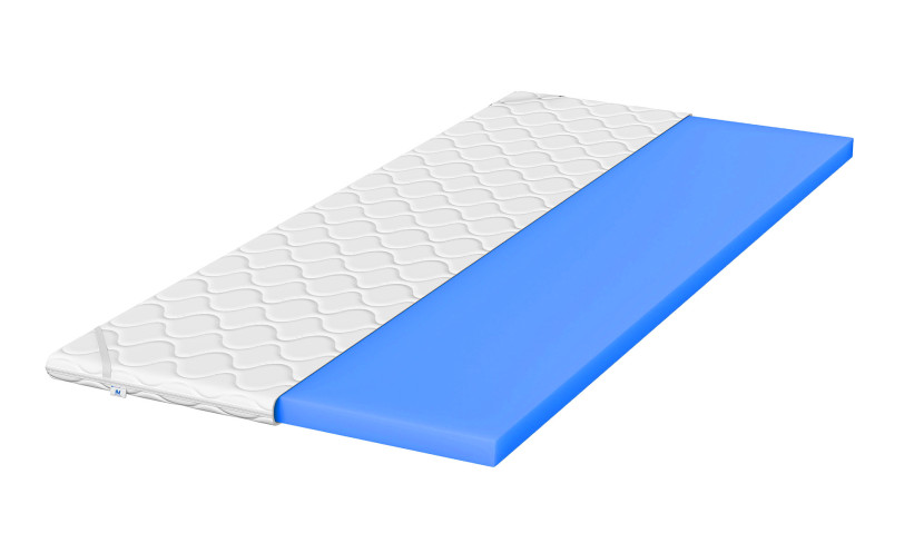 Topper 80x200 materac nawierzchniowy 7 cm Visco pianka memory H2