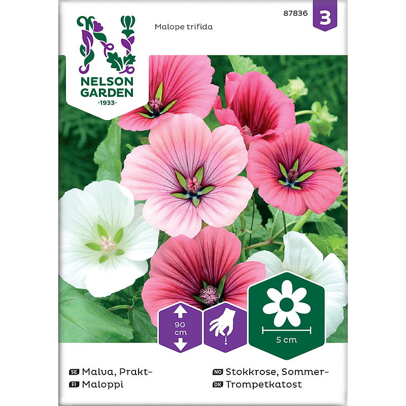 Nelson garden frø Sommerrose, blanding