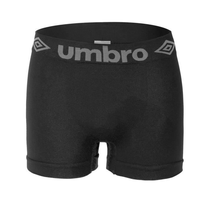 Calzoncillos bóxer Umbro para hombre - Negro (Paquete de 4)