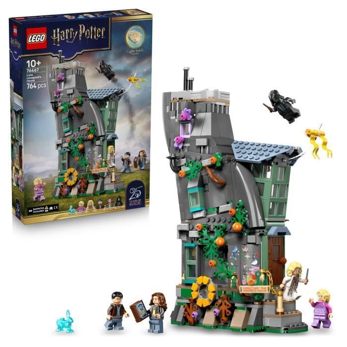 LEGO Harry Potter 76467 Luna Lovegoods Haus – Spielzeug für Mädchen und Jungen ab 10 Jahren