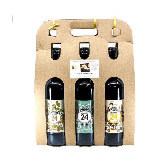 Promoción de 6 cervezas elaboradas con 24 sabores diferentes (6 x 75 cl)