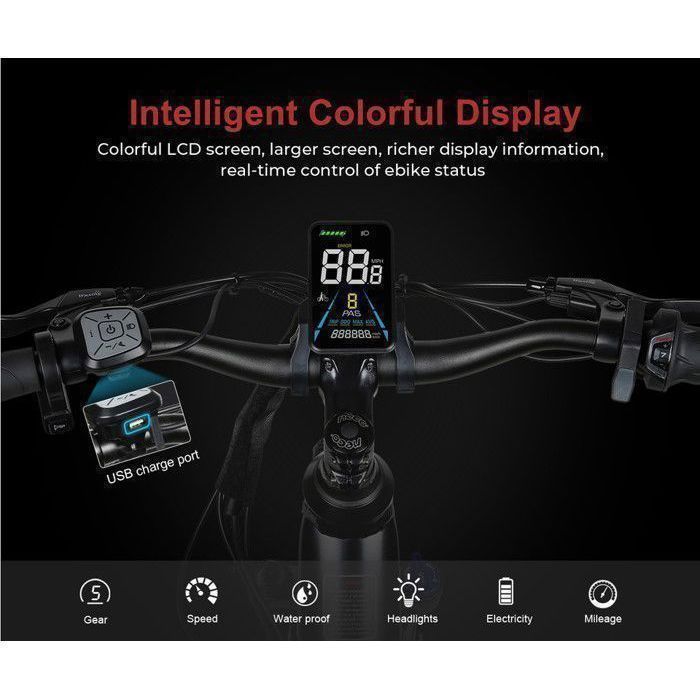 Samebike A01Pro Vélo électrique 26