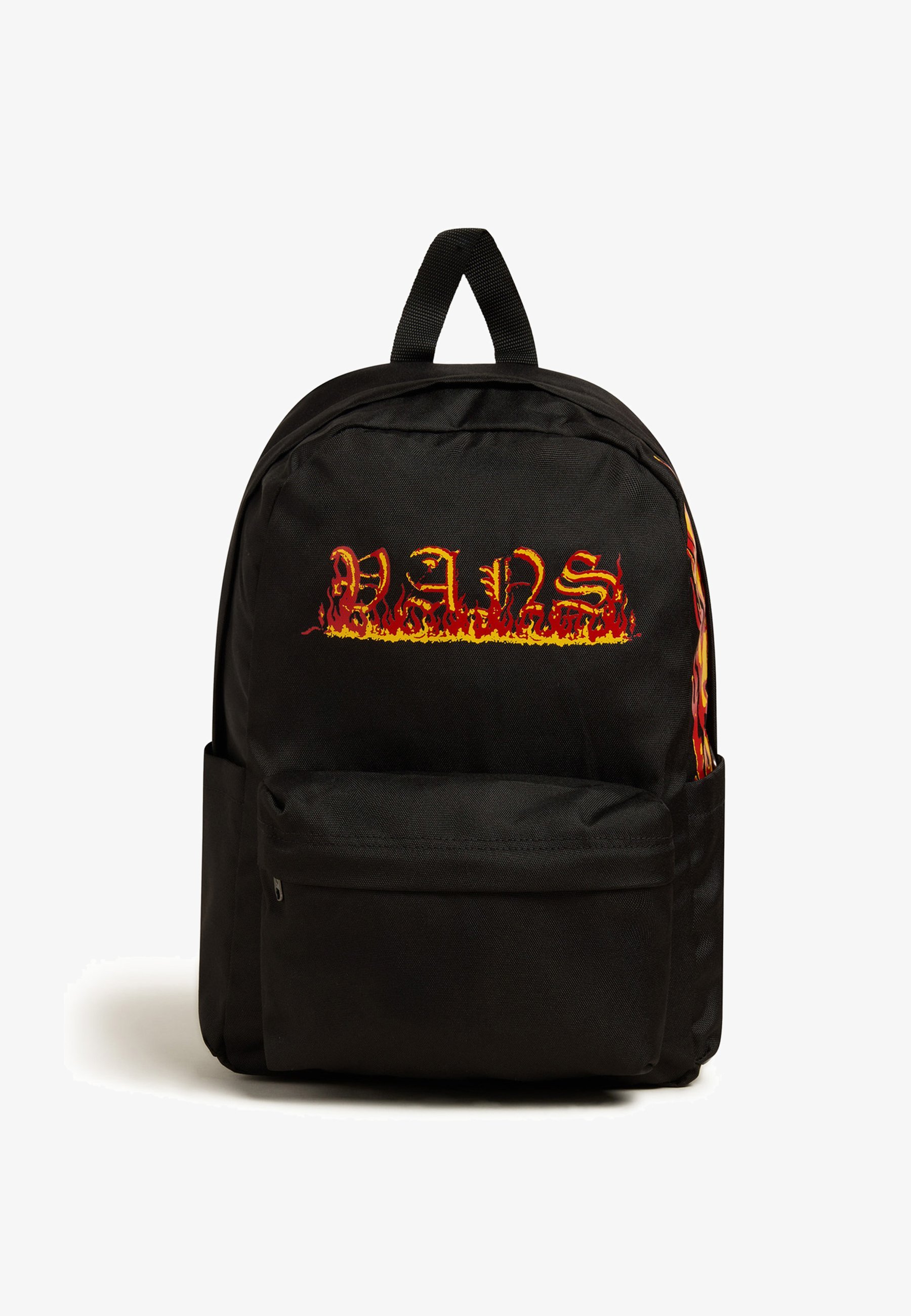 Vans schooltas - zwarte vlam
