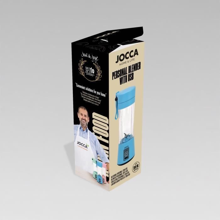 Licuadora portátil - JOCCA - SWEET - 380 ml - 2000 mAh - Con cable USB - Verde