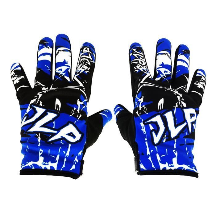 GANTS ENFANT MOTO CROSS QUAD VTT BMX ENFANT BLEU JLP RACING