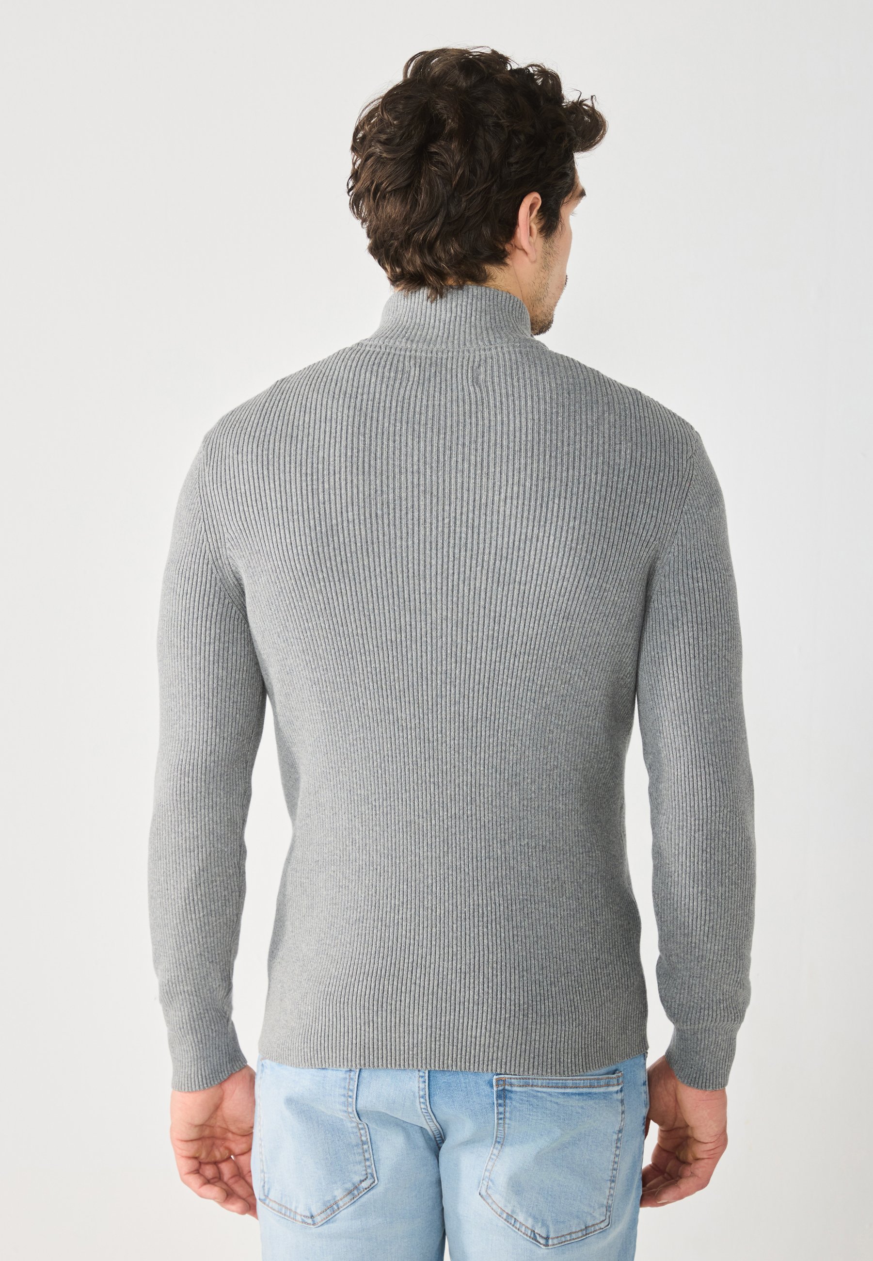 Pier One trui - gemêleerd grijs