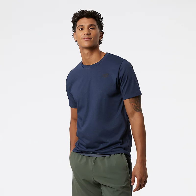 Tricou Heathertech pentru bărbați - NATURAL INDIGO HEATHER