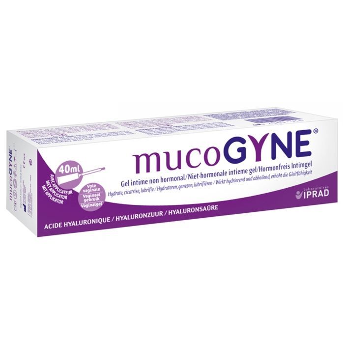Gel intimo - Mucogyne - Non ormonale - 40 ml - Senza parabeni - Idratazione e lubrificazione
