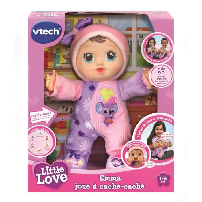 VTECH - Little Love - Emma Joue à Cache-Cache - Poupée Interactive