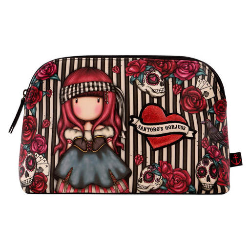  Nécessaire infantil unissex Santoro M699a, marrom/preta, tamanho M