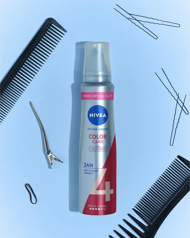 NIVEA Color pantenola un B3 vitamīna matu putas