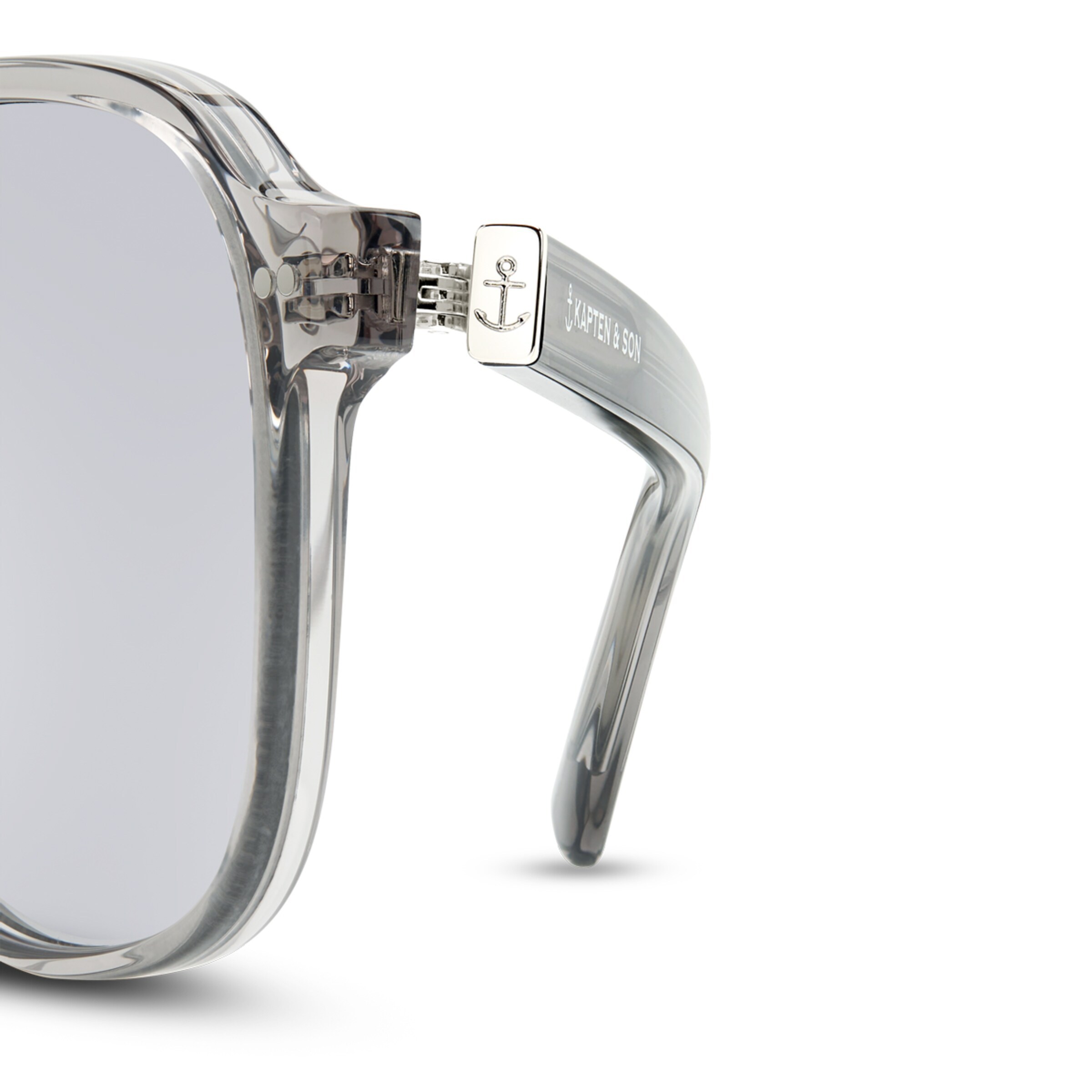 Zurich Oversize Gris Transparent