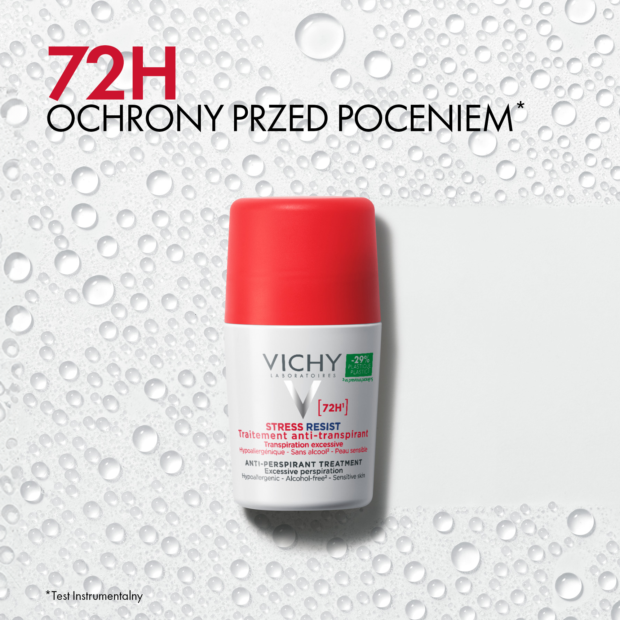 Vichy Antiperspirant Roll-on för kvinnor 50ml Stress Resist