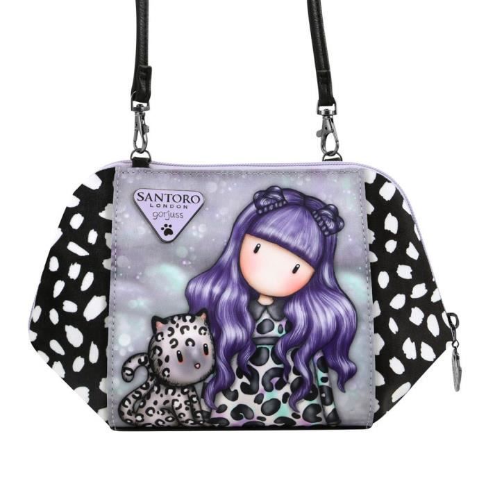 Bolso de hombro - Safta - Gorjuss Smitten Kitten - Multicolor - Infantil - Sintético