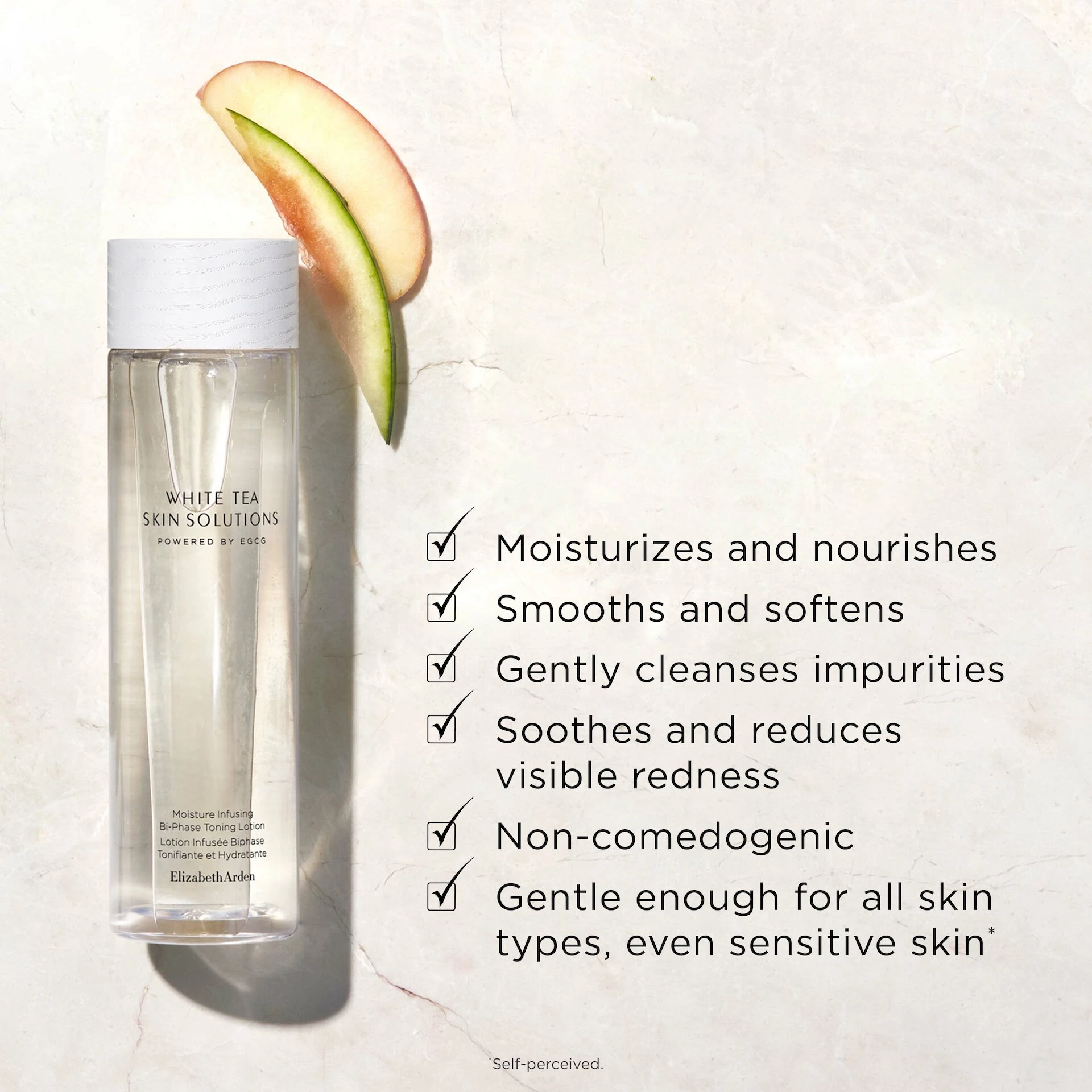 Loțiune tonică bifazică White Tea Skin Solutions 200 ml - Elizabeth Arden