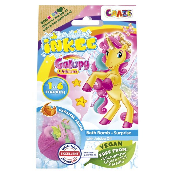 Craze Inkee Galupy vienradža vannas bumba<br>100g
