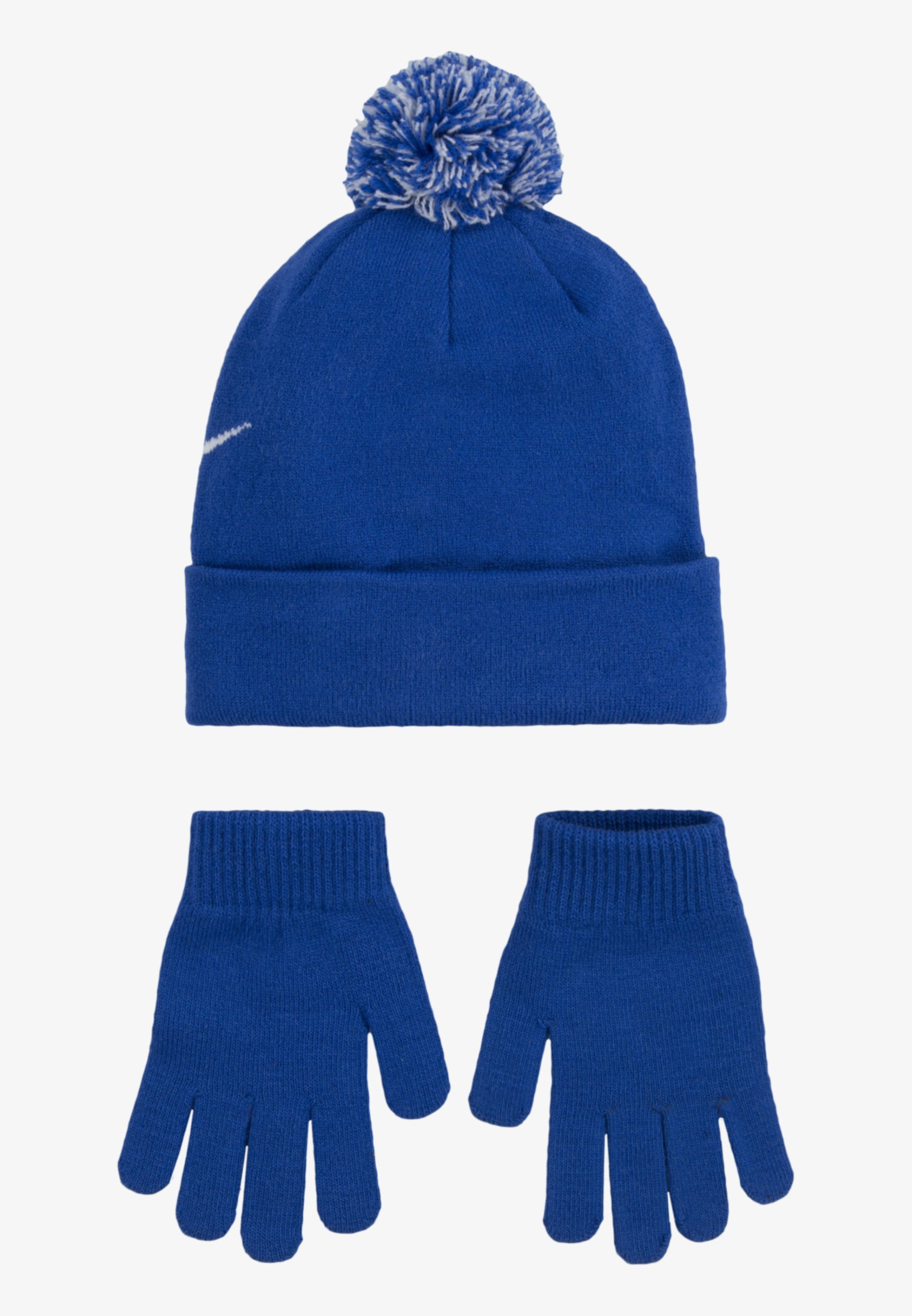 Nike Sportswear POM BEANIE GLOVE SET - Rukavice - black/grey