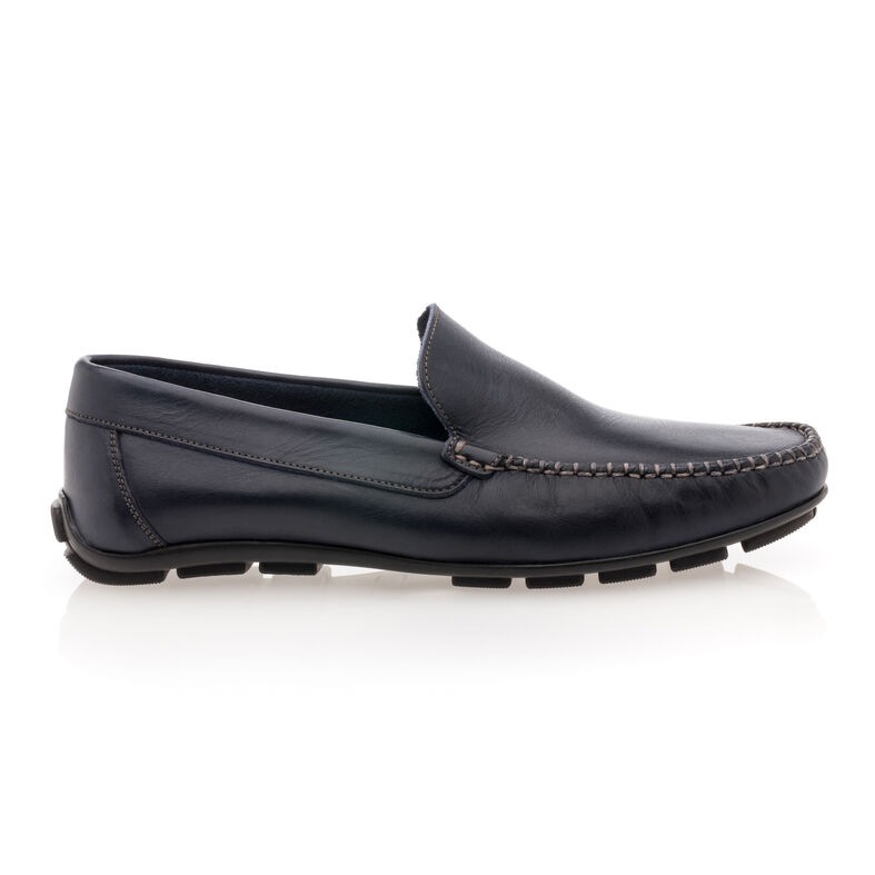 Miesten siniset loaferit/veneilykengät