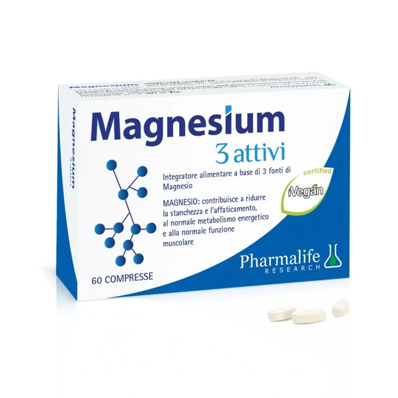 PHARMALIFE Magneesium 3 toimeainet 60 tabletti