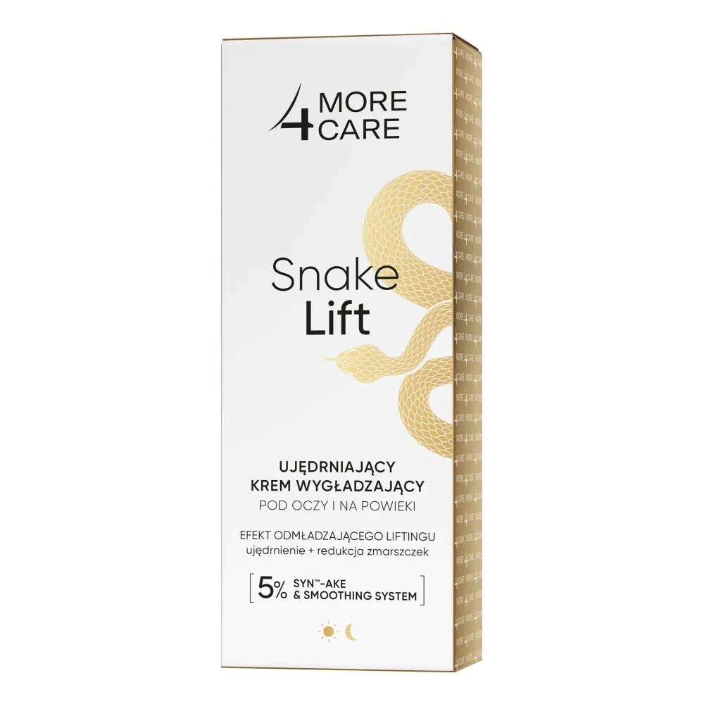 More4Care Snake Lift Ujędrniający krem Wygładzający pod oczy i na Powieki