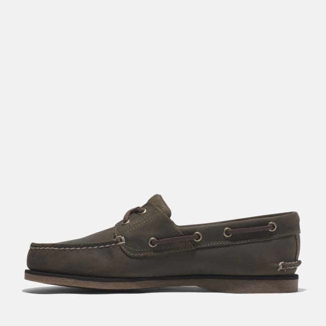 Scarpa da Barca Classic da Uomo in verde