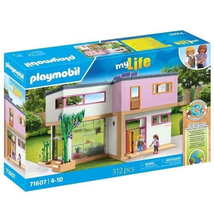 PLAYMOBIL 71607 Maison d'architecte, My Life, 326 pièces, Dès 4 ans