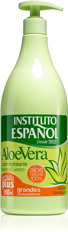 Instituto Español Aloe Vera nomierinošais ķermeņa pieniņš