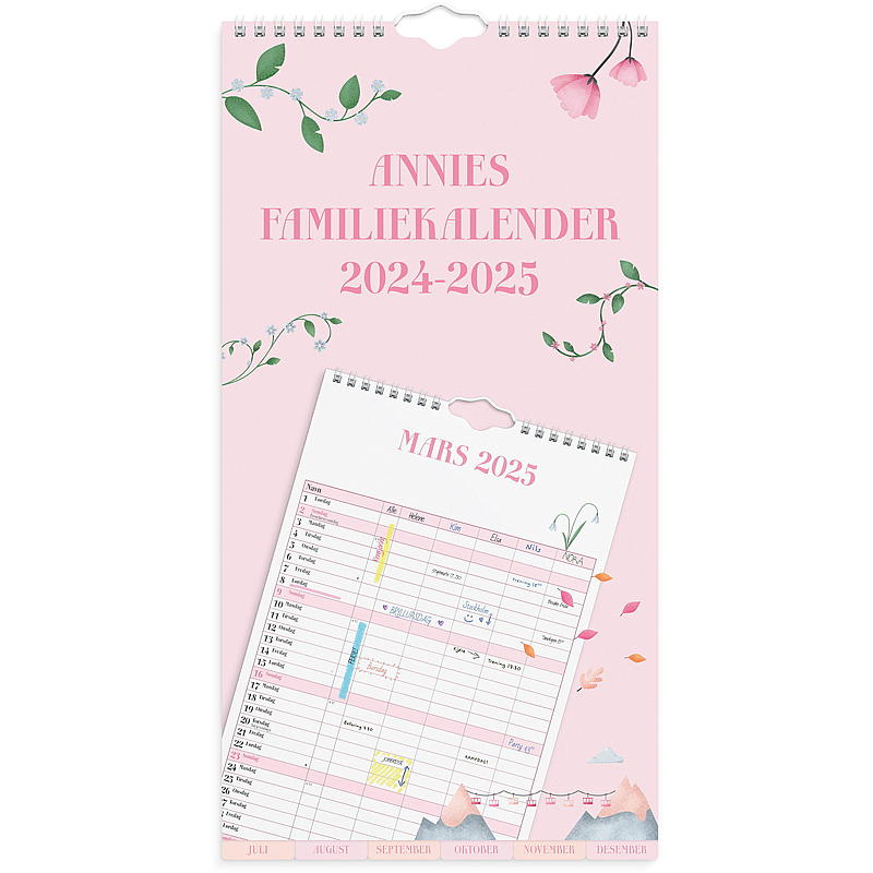 Väggkalender Annies familjekalender