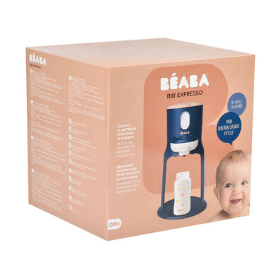 Béaba Bib Expresso šildomas vanduo buteliuke, nakties mėlynumo, tamsiai mėlynas, 1 vnt., 1 vnt.