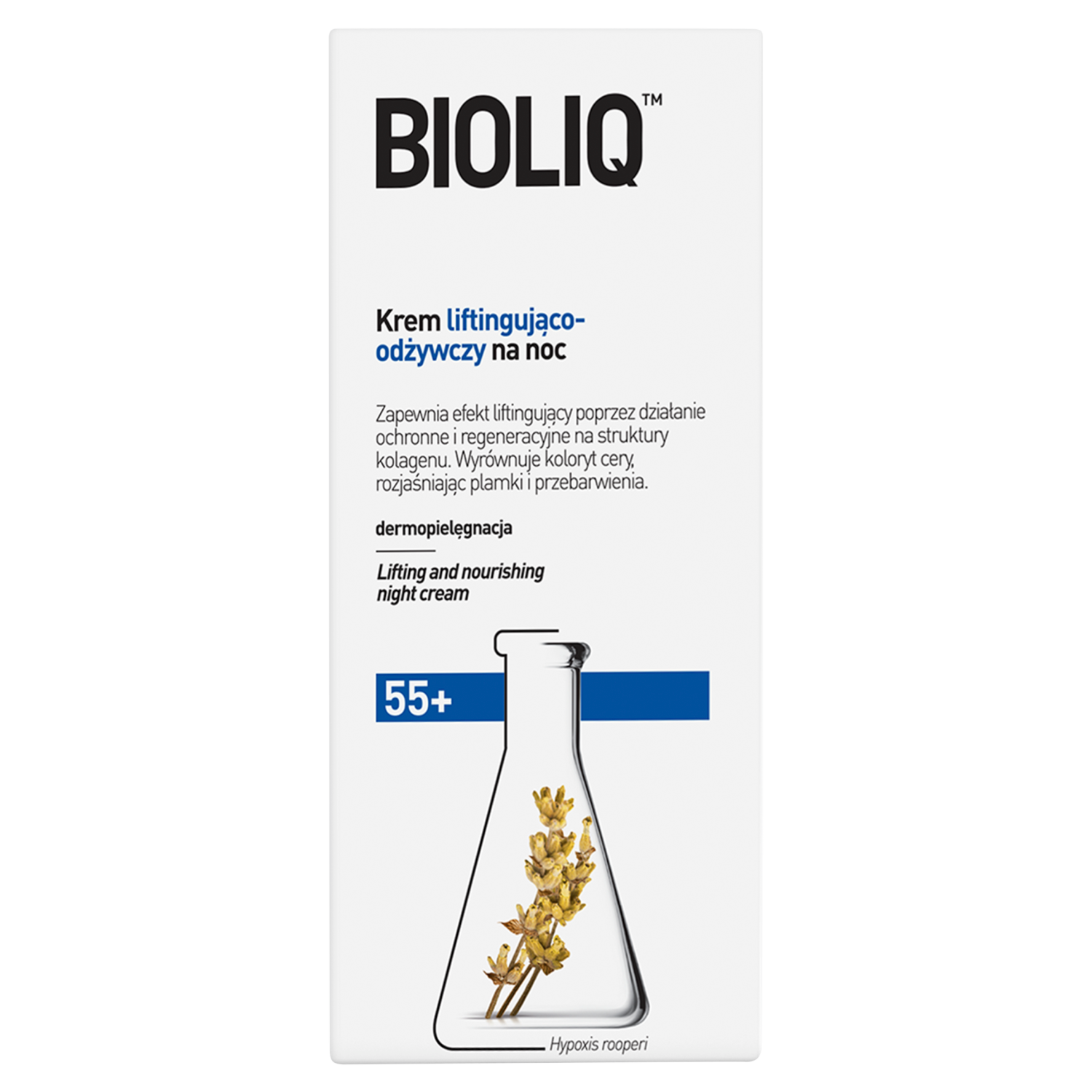 Bioliq lyftande och närande nattkräm 55+ 50ml 55+