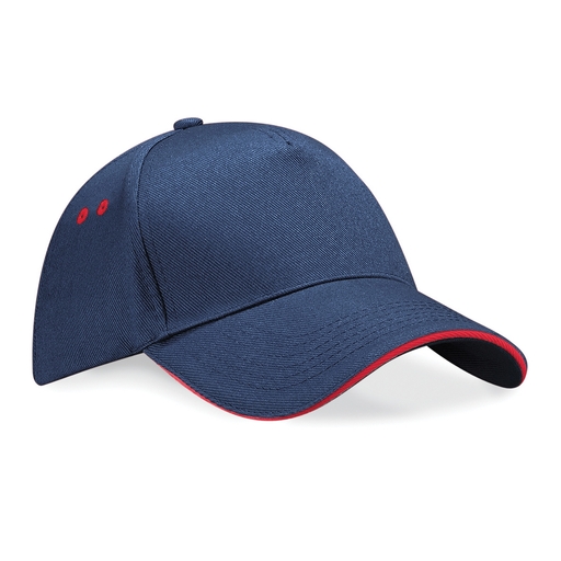  Gorra/visera Deportiva Beechfield Ultimate Sandwich 100% Algodón.