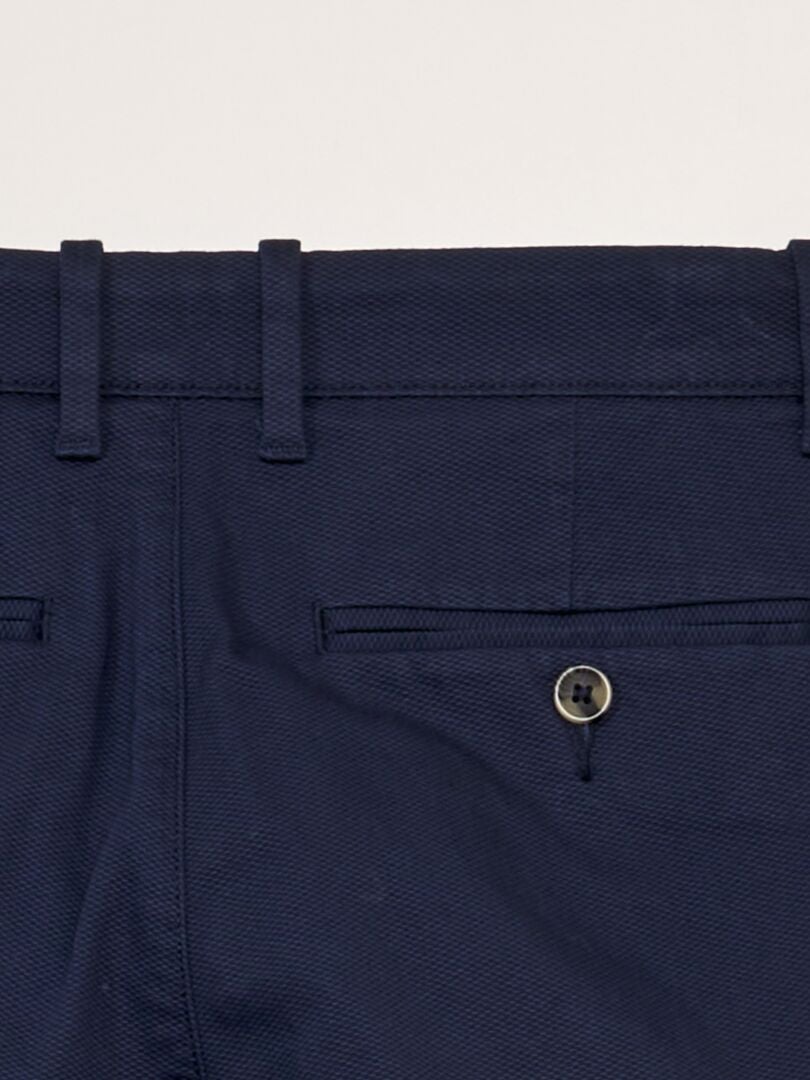 Calça chino de sarja - PRETA