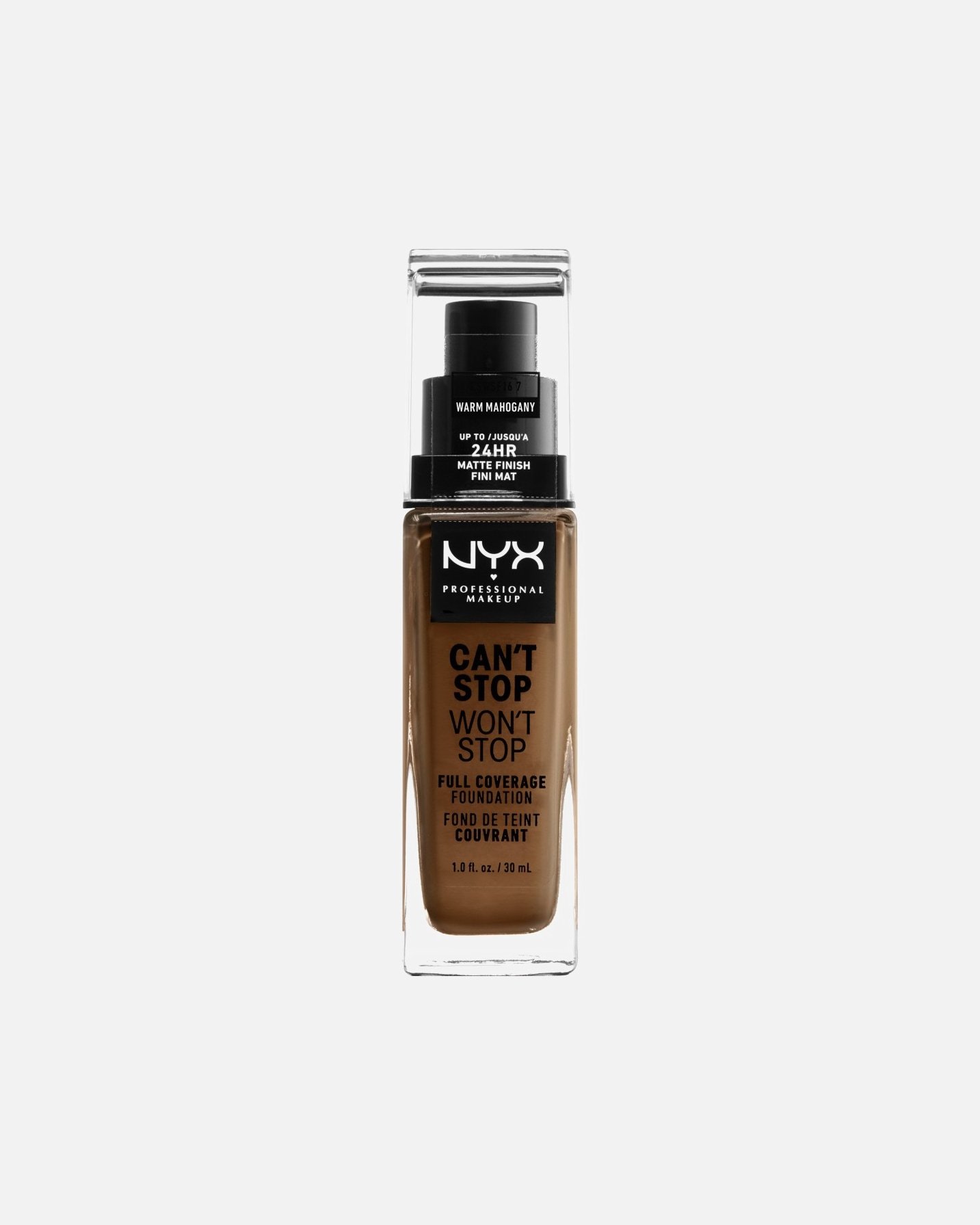 NYX Professional Makeup Foundation Wedding Can't Stop Won't Stop Full Coverage - 30 ml