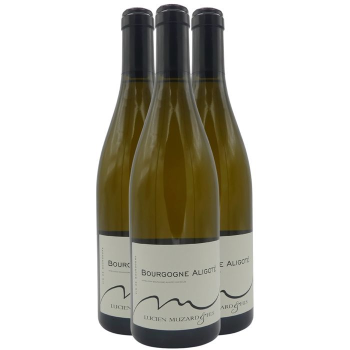 Domaine Lucien Muzard et Fils Bourgogne Aligoté 2023 - Vin Blanc de Bourgogne (3x75cl)