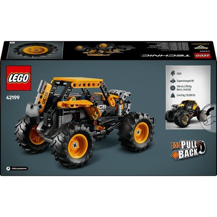 LEGO Technic 42199 Monster Jam Pull-Back DIGatron - Truck-Modell