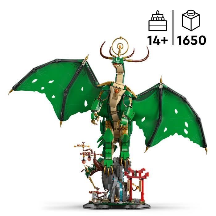LEGO NINJAGO 71847 De Bewakerdraak - Bouwset met minifiguren - Jongens vanaf 14 jaar