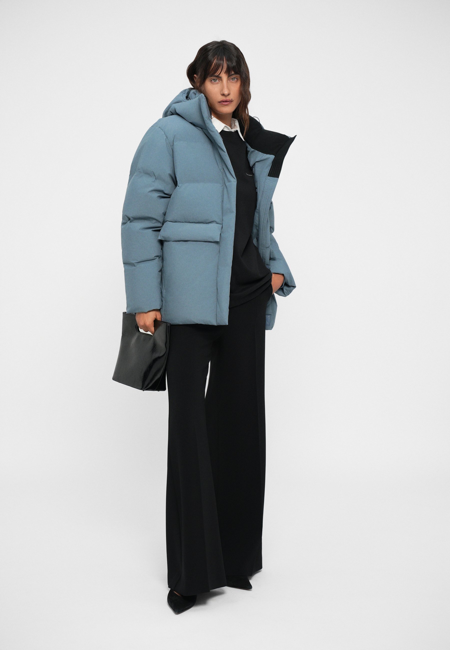 Holzweiler BESSEGGEN JACKET - Donsjack - blue aqua