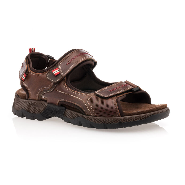  Sandalias marrones para hombre / Zapatos de punta abierta