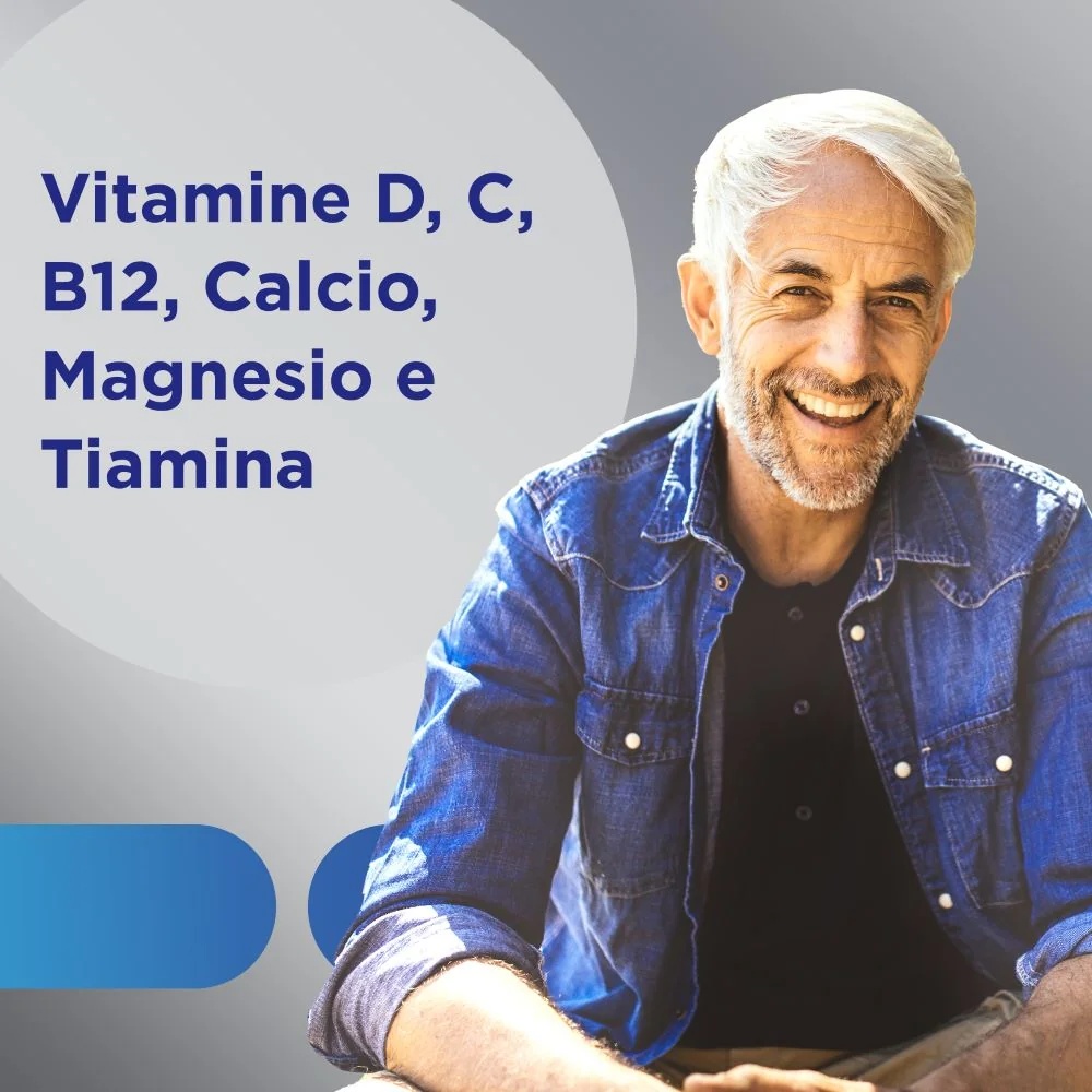 MULTICENTRUM Multicentrum Hommes 50+ 60 comprimés multivitaminés